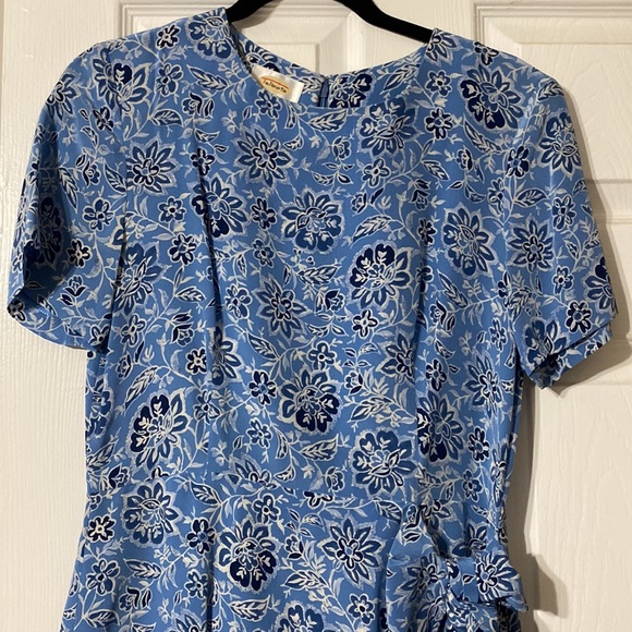 Talbots 100% Silk Dress - Picture 3 of 7